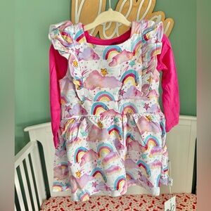 Birdie Bean Penelope 18-24 month bodysuit dress